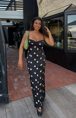 Smith-Black-Satin-Spot-Maxi-Dress