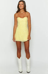 Penny-Lane-Yellow-Sequin-Mini-Dress