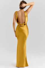Amber-Satin-Draped-Cowl-Neck-Maxi-Dress