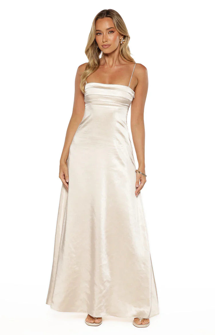 Natasha-Cream-Satin-Maxi-Dress