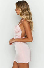Fleurette-Pink-Mini-Dress
