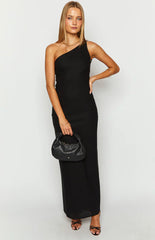 Pluto-Black-Linen-Blend-Maxi-Dress