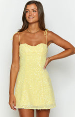 Penny-Lane-Yellow-Sequin-Mini-Dress