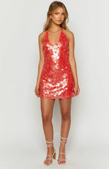 Cyrus-Orange-Sequin-Mini-Dress