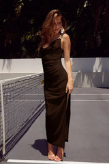 Balin Midi Dress Espresso