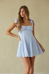 Abby-Gingham-Bow-Strap-Mini-Dress