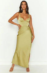 Sarah-Green-Corset-Formal-Maxi-Dress